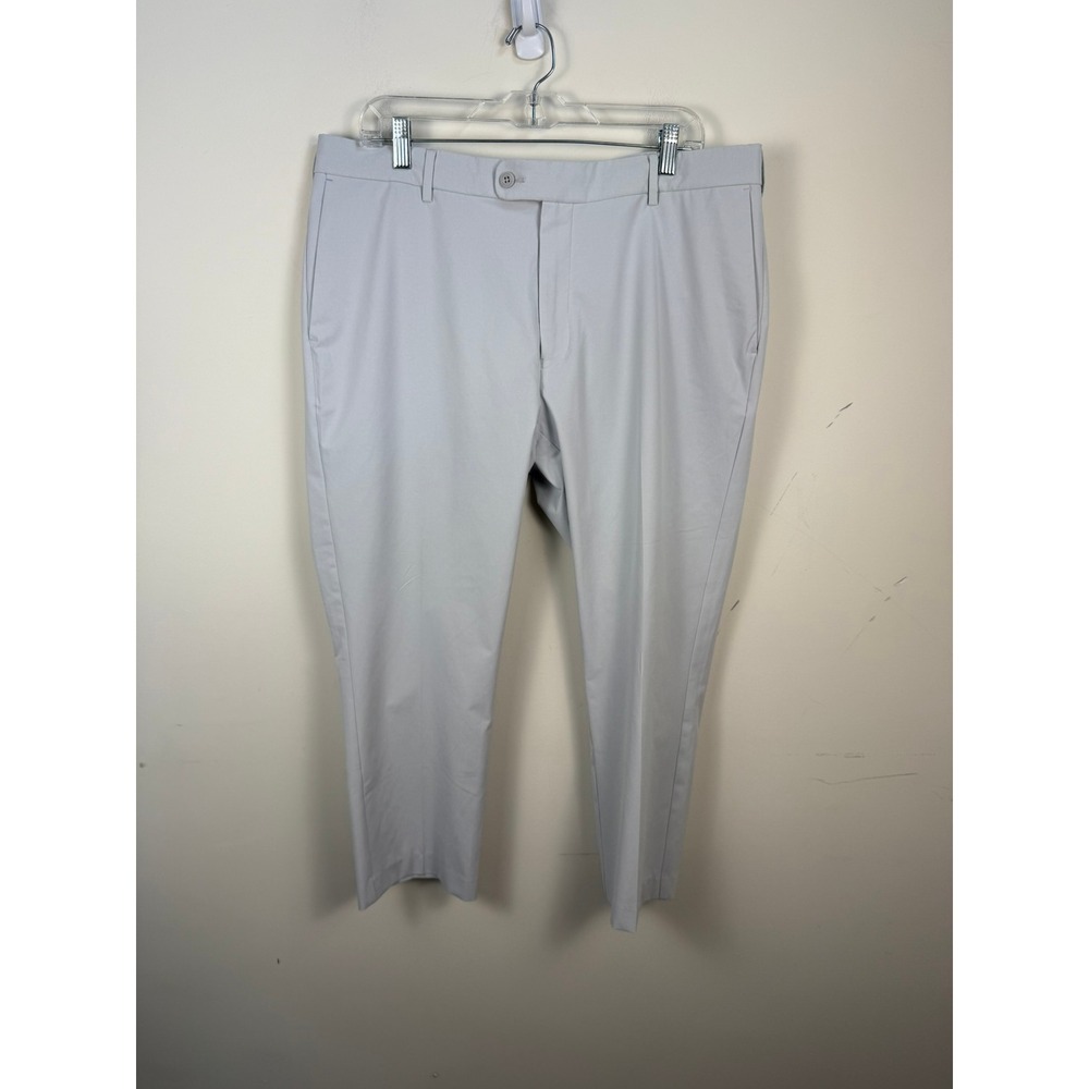 Peter Millar Crown Crafted Surge Performance Trouser Grey 38x24 Cropped
